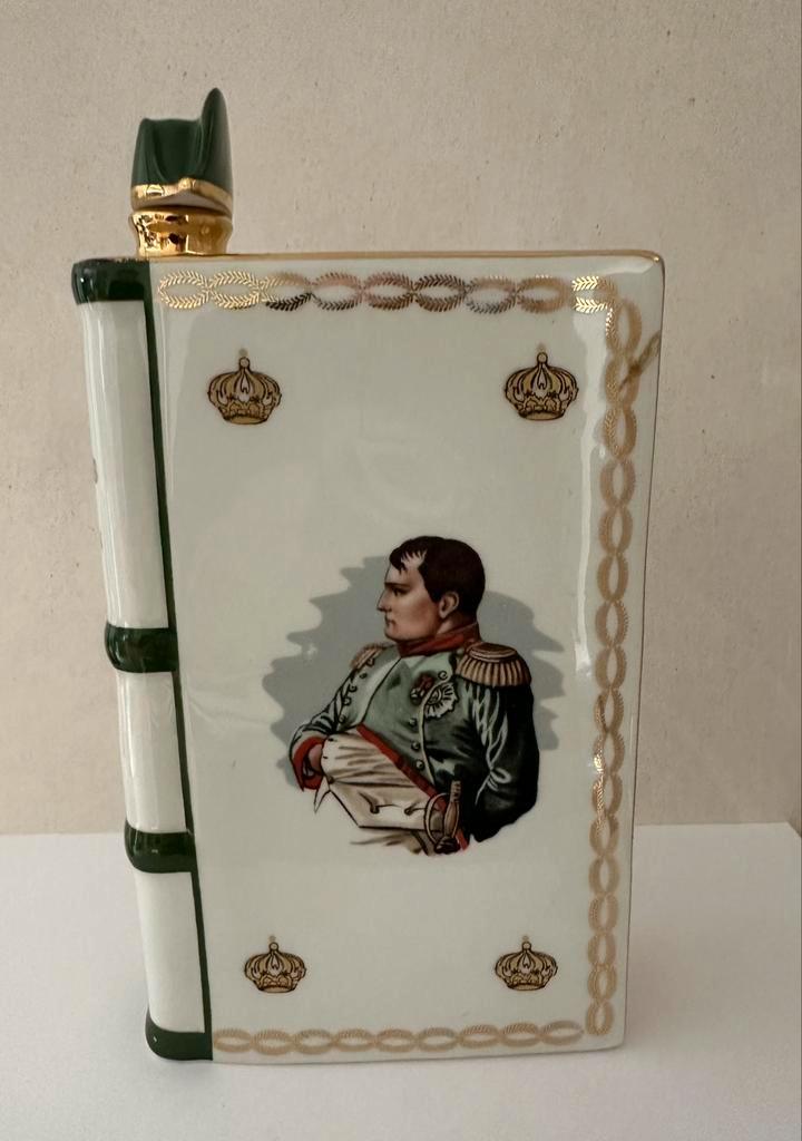 Napoleon Cognac Camus drankfles boek leeg., Antiek en Kunst, Curiosa en Brocante, Ophalen of Verzenden