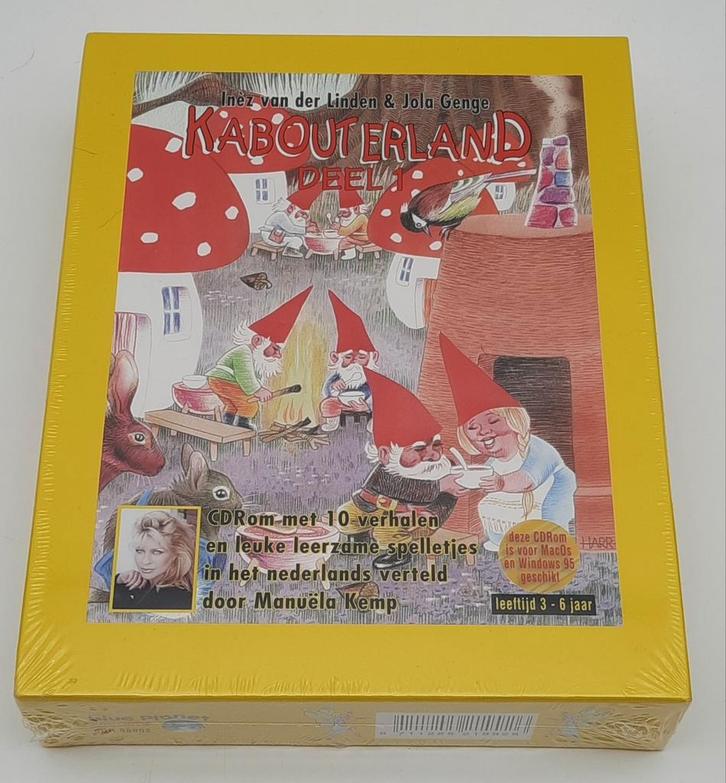 Kabouterland deel 1  PC CD-Rom Big Box  NIEUW!!, Spelcomputers en Games, Games | Pc, Nieuw, Overige genres, 1 speler, Vanaf 3 jaar