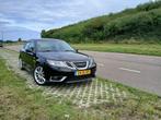 Saab 9-3 2.8 Turbo V6 Sport Sedan Aero 2008 Zwart, Auto's, Voorwielaandrijving, Beige, Zwart, Handgeschakeld
