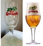 2 Tripel Kanunnik Bier glazen 33cl, Ophalen of Verzenden, Zo goed als nieuw, Glas of Glazen, Overige merken