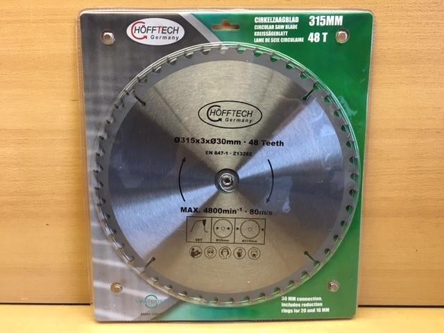 Zaagblad 48 tands 315mm., Eddiys, Espel, Nieuw, Info@eddiys.eu