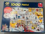 Jan van Haasteren Droste Puzzel 1000 stukjes, Ophalen of Verzenden, 500 t/m 1500 stukjes, Zo goed als nieuw, Legpuzzel