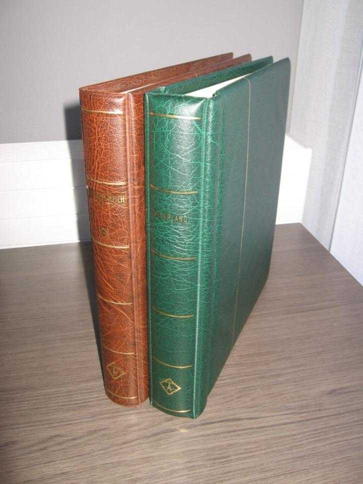 2 Stuks Leuchtturm kaften. Leeg, geen bladen., Postzegels en Munten, Postzegels | Toebehoren, Verzamelalbum, Verzenden