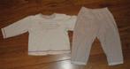 Bambino beige wit pyama pyjama pijama maat 74-80, Kinderen en Baby's, Nacht- of Onderkleding, Jongetje of Meisje, Nieuw, Ophalen of Verzenden