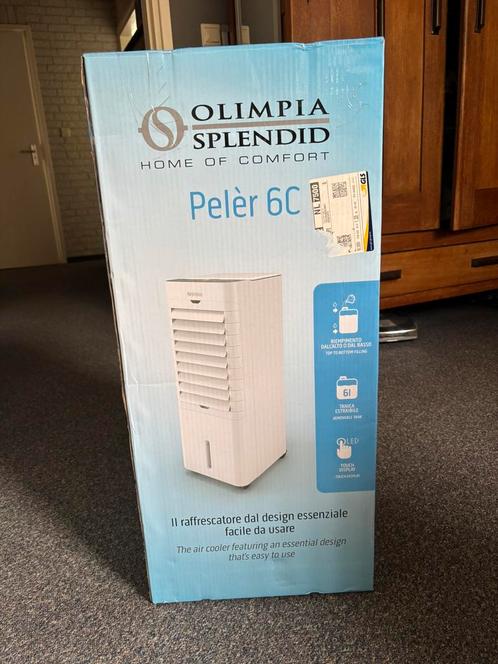 Olimpia Splendid Peler 6C, Witgoed en Apparatuur, Airco's, Zo goed als nieuw, Mobiele airco, Minder dan 60 m³, 3 snelheden of meer