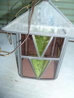 Hanglamp glas in lood, Huis en Inrichting, Lampen | Hanglampen, Glas, Ophalen
