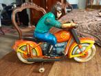 Vintage Blikken Motor met Sleutel, Ophalen of Verzenden