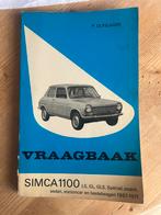 Simca 1100 1967-1971 Vraagbaak, Auto diversen, Ophalen of Verzenden