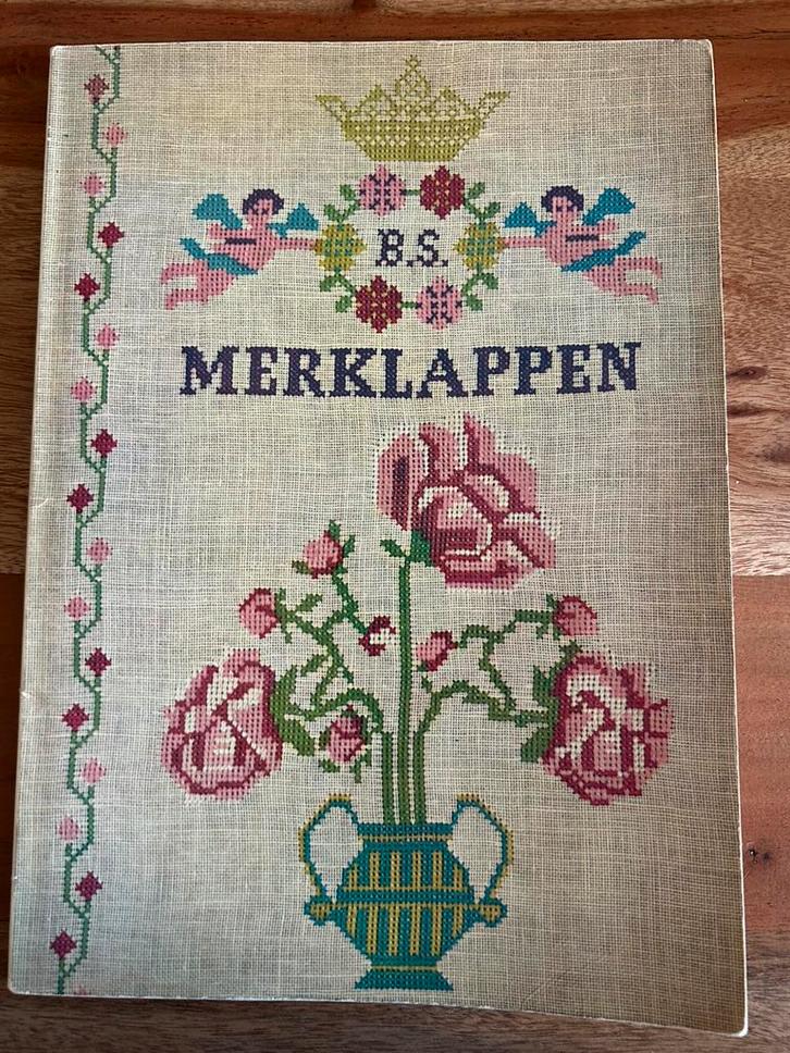 G.E. Boone - Stolp - Merklappen - Herziene druk, Hobby en Vrije tijd, Borduren en Borduurmachines, Zo goed als nieuw, Patroon