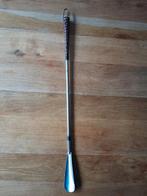 Lange Schoenlepel met Lederen Handvat, Huis en Inrichting, Ophalen of Verzenden, Zo goed als nieuw