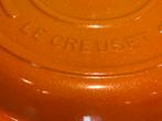 Nieuwe Le Creuset Campagnard Flamme Dore 30 cm in de doos, Gietijzer, Nieuw, Ophalen of Verzenden, Keramische plaat