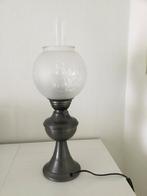 Staande tin lamp, Ophalen, Zo goed als nieuw, Overige materialen, 50 tot 75 cm