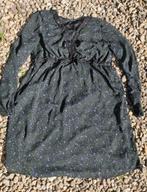 Heerlijke jurk cq tuniek. Lange mouwen. Zwart met bloemetjes, Ophalen of Verzenden, Gedragen, Maat 42/44 (L), Zwart