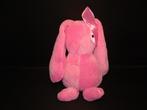 BODIQUE KONIJN PINK RIBBON RABBIT VELOURS ROZE MET ROZE STRI, Ophalen of Verzenden, Nieuw, Konijn