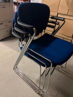 12x kantoorstoelen, Huis en Inrichting, Ophalen, Blauw, Zo goed als nieuw, Modern