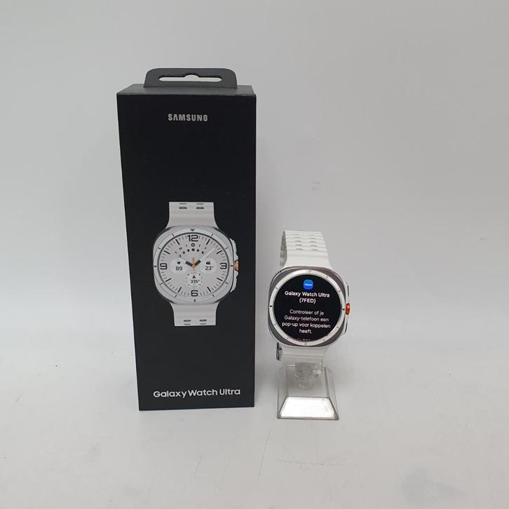 Samsung Galaxy Watch Ultra 47mm White Compleet in Doos ZGAN!, Sieraden, Tassen en Uiterlijk, Horloges | Kinderen, Zo goed als nieuw