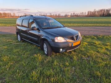 Dacia Logan 1.6 77KW MCV 7P 2007 Grijs beschikbaar voor biedingen