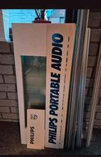 Glazen vitrine kast philips met tl lamp. onbeschadigd., Verzamelen, Ophalen, Zo goed als nieuw