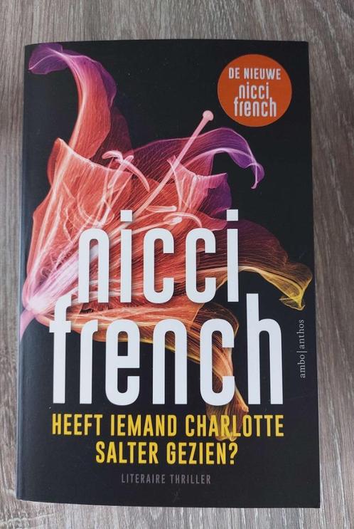 Nicci French - Heeft iemand Charlotte Salter gezien ? 2023, Boeken, Thrillers, Zo goed als nieuw, Ophalen of Verzenden