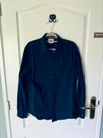 Tommy Hilfiger overhemd donkerblauw, Kleding | Heren, Overhemden, Ophalen of Verzenden, Zo goed als nieuw, Blauw
