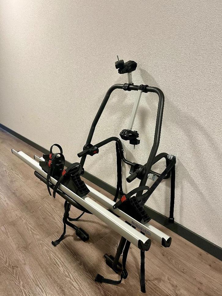 Fietsendrager, Auto diversen, Fietsendragers, Zo goed als nieuw, Achterklepdrager, 2 fietsen, Brede banden, Elektrische fiets