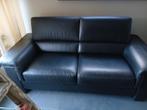Lederen  bank, Huis en Inrichting, Ophalen, 150 tot 200 cm, Driepersoons, 75 tot 100 cm