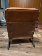 fauteuil met metalen frame, Huis en Inrichting, Fauteuils, Ophalen, Overige materialen, Gebruikt, Minder dan 75 cm