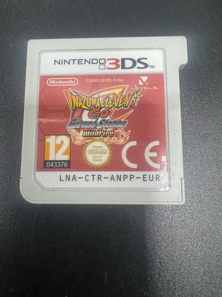 Inazuma Eleven Go Chrono Stones Wildfire - 3DS, Spelcomputers en Games, Games | Nintendo 2DS en 3DS, Zo goed als nieuw, Role Playing Game (Rpg)