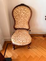 Vintage stoel op wieltjes, Antiek en Kunst, Antiek | Meubels | Stoelen en Banken, Ophalen