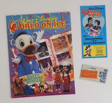 Walt Disney's World on Ice programmaboeken beschikbaar voor biedingen