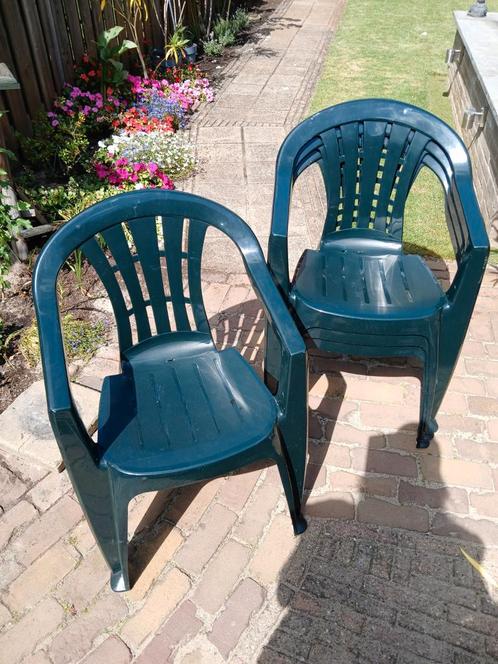Jardin stapelstoel  15,00€, Tuin en Terras, Tuinstoelen, Gebruikt, Kunststof, Ophalen