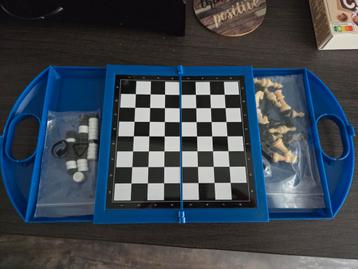Te koop: Schaken/dammen reiseditie beschikbaar voor biedingen