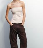 Zara Bandeautop, Kleding | Dames, Ophalen, Zo goed als nieuw, Zara, Beige