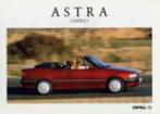 Opel Astra F of Cabrio originele brochure/auto folder 91 '93, Boeken, Auto's | Folders en Tijdschriften, Ophalen of Verzenden