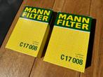 2x Mann luchtfilter C 17 008, Ophalen of Verzenden, Nieuw