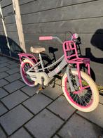 Meisje fiets 18 inch (achterband lek), Fietsen en Brommers, Fietsen | Meisjes, Ophalen, Gebruikt, 18 inch