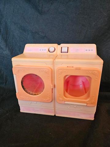 Barbie Pink Magic Washer and Dryer Mattel - werkend beschikbaar voor biedingen