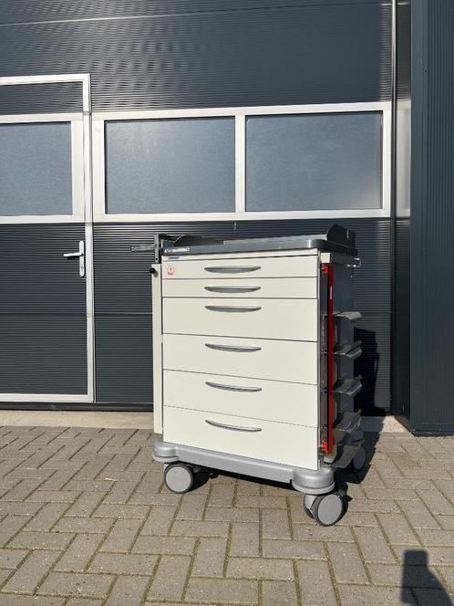 Gereedschapskar, werkkar, kar met lades RVS, Hobby en Vrije tijd, Overige Hobby en Vrije tijd, Zo goed als nieuw, Ophalen