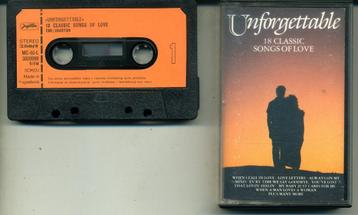 Unforgettable 18 Classic Songs Of Love cassette 1988 ZGAN