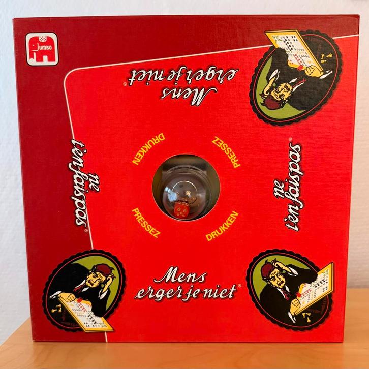 ️ Mens Erger Je Niet, Hobby en Vrije tijd, Gezelschapsspellen | Bordspellen, Zo goed als nieuw, Een of twee spelers, Drie of vier spelers