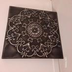 Mooi metalen schilderij  Black Silver, Ophalen, Nieuw