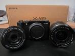Zeer nette Fujifilm x-m5 met 2 originele xf lenzen, Ophalen, Zo goed als nieuw, Fuji, Geen optische zoom