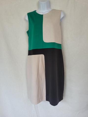 Nette zwart-wit-groene jurk mt M/L merk Mania beschikbaar voor biedingen