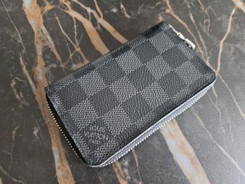 Louis Vuitton Zippy Coin Purse Damier Graphite Portemonee beschikbaar voor biedingen