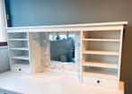 witte IKEA Hemnes opbouw voor extra bergruimte op bureau, Ophalen, Gebruikt, Bureau