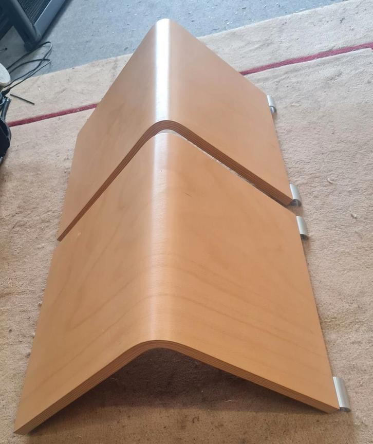 2X AUPING AURONDE TAFELTJES 41CM HOOG TYPE 1500, Huis en Inrichting, Slaapkamer | Bedden, Zo goed als nieuw, Hout, Ophalen of Verzenden