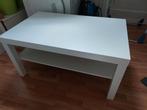 Ikea witte tafel salontafel zgan, Ophalen, Overige materialen, 100 tot 150 cm, 50 tot 100 cm