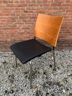 Spira, design stoel van Lammhults, Huis en Inrichting, Stoelen, Ophalen, Zwart, Leer, Zo goed als nieuw