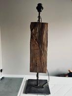 Unieke lamp van weidepalen, Ophalen of Verzenden, Gebruikt, Hout, Minder dan 100 cm