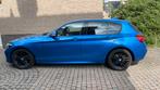BMW 1-Serie 118i 136pk 2019 Blauw, Auto's, 65 €/maand, Zwart, Blauw, Leder
